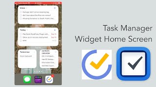 iOS 14 Task Widget Home Screen screenshot 1