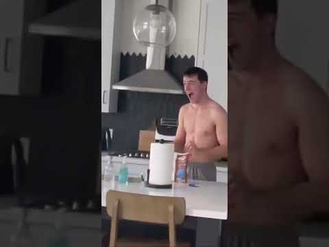I went shirtless