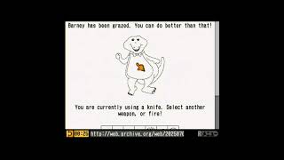 Barney Fun Page On The Nintendo 64 Randnet Browser