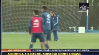 Argentina soccer team: di maria - left wing back formation under
sampaoli's tactics