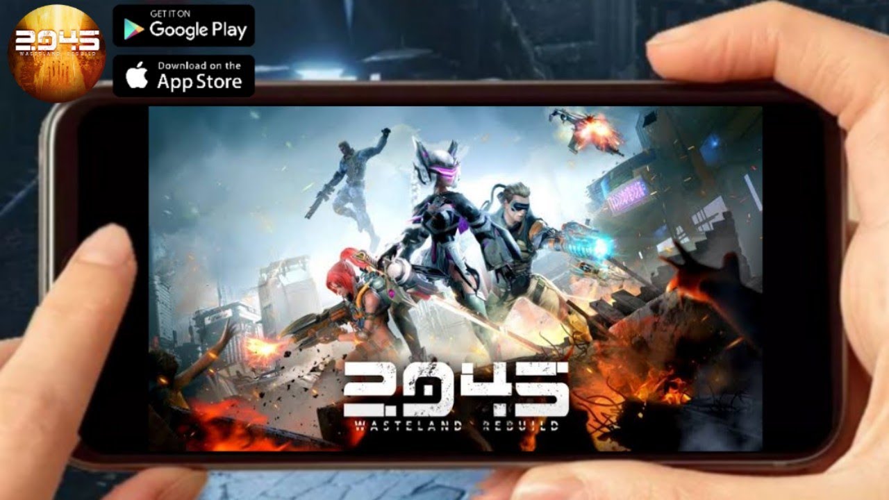 2045: WASTELAND REBUILD (EN) 2021 New Online Gacha-RPG Mobile Android-Gameplay