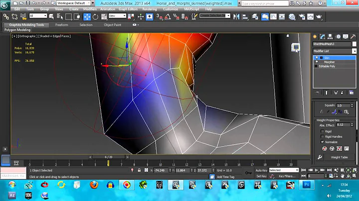 Rigging and animating a horse using bones in 3ds max part 6