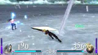 Final Fantasy Dissidia- Sephiroth vs Cloud