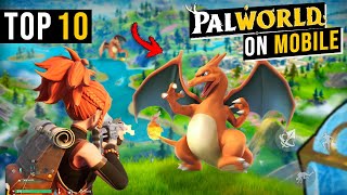 Finally! Top 10 REALISTIC SURVIVAL Games Like PALWORLD For Android 2024 | High Graphics