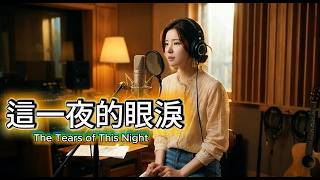 《這一夜的眼淚》The Tears of This Night｜台灣女聲傷感情歌｜深夜失戀慢歌｜離別系華語抒情歌曲｜Taiwan Mandopop MV