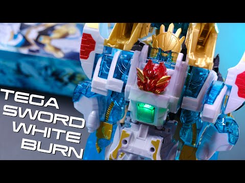 | TEGASWORD WHITEBURN | GOODEBURN & TEGASWORD "SUPER COMBINE" No.1 SENTAI GOZYUGER ASMR UNBOXING .