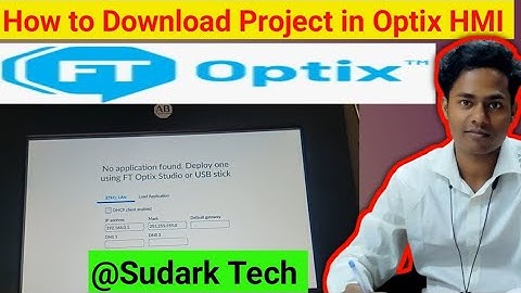 How to Download Project in Factory Talk Optix Studio HMI  | Factory Talk Optix Studio | Sudark Tech