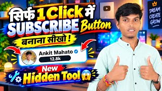 How to Make SUBSCRIBE BUTTON ANIMATION Green Screen In Mobile 2026 | Subscribe Button Kaise Banaen