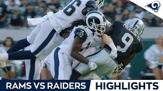 Check out the highlights from rams first preseason game against
oakland raiders!
https://www.therams.com/news/five-takeaways-from-the-rams-first-pres...