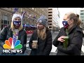 Supporters In Washington React To Historic Inauguration Day | NBC News NOW