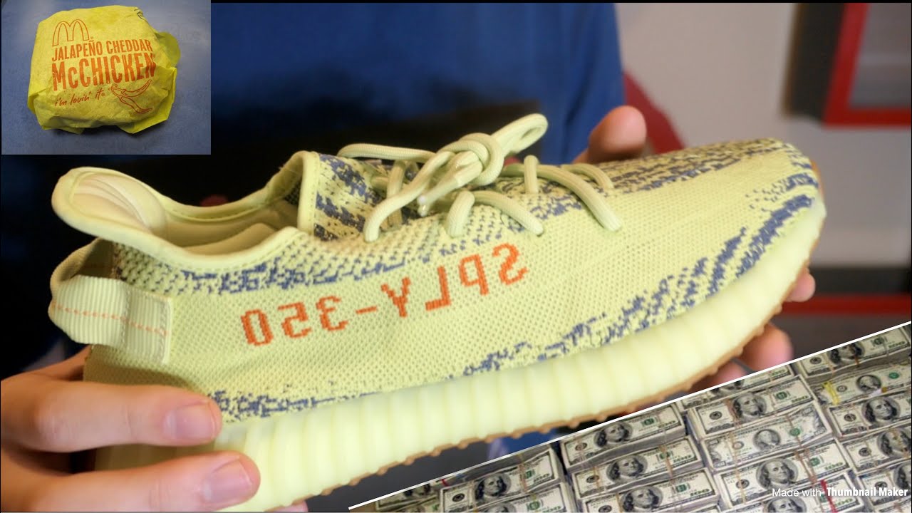 yeezy frozen yellow retail