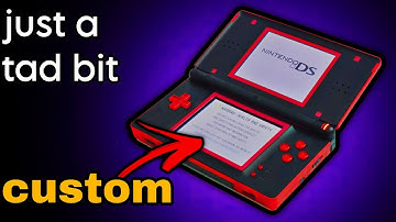 Transforming a Broken DS Into a Beautiful 1 of 1 Beast! - eXtremeRate Shell DS Lite