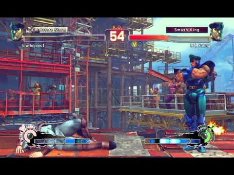 Ultra Street Fighter IV battle: M. Bison vs M. Bison