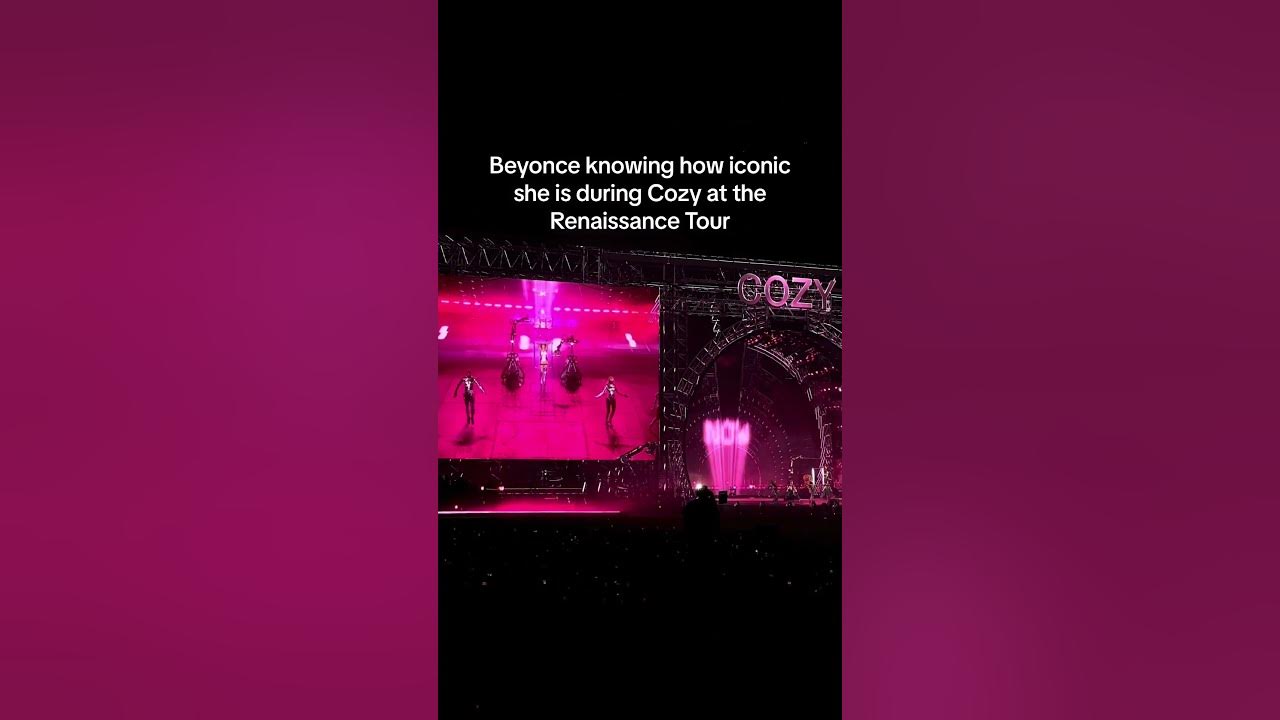 BEYONCE performing COZY during RENAISSANCE TOUR 2023 - YouTube