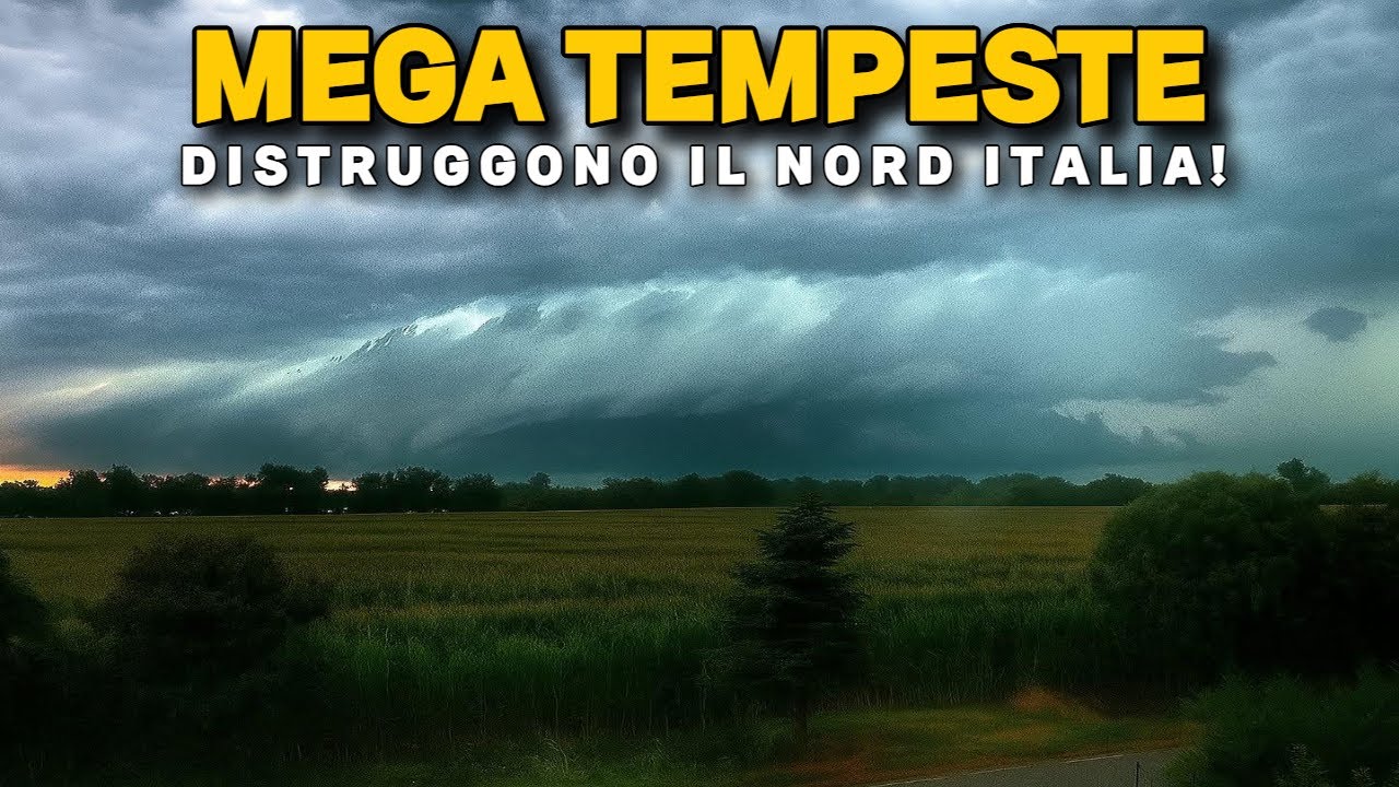 ▶ METEO-SUPER TEMPORALI E TEMPESTE CON GRANDINE SI ABBATTONO SULL'ITALIA CAUSANDO INGENT! 05/07/2025