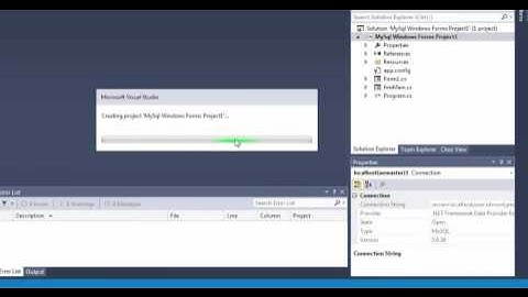 EF MySQL Visual Studio C#