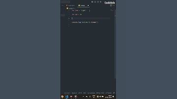 Types of Variables in JavaScript #coding #css #shorts