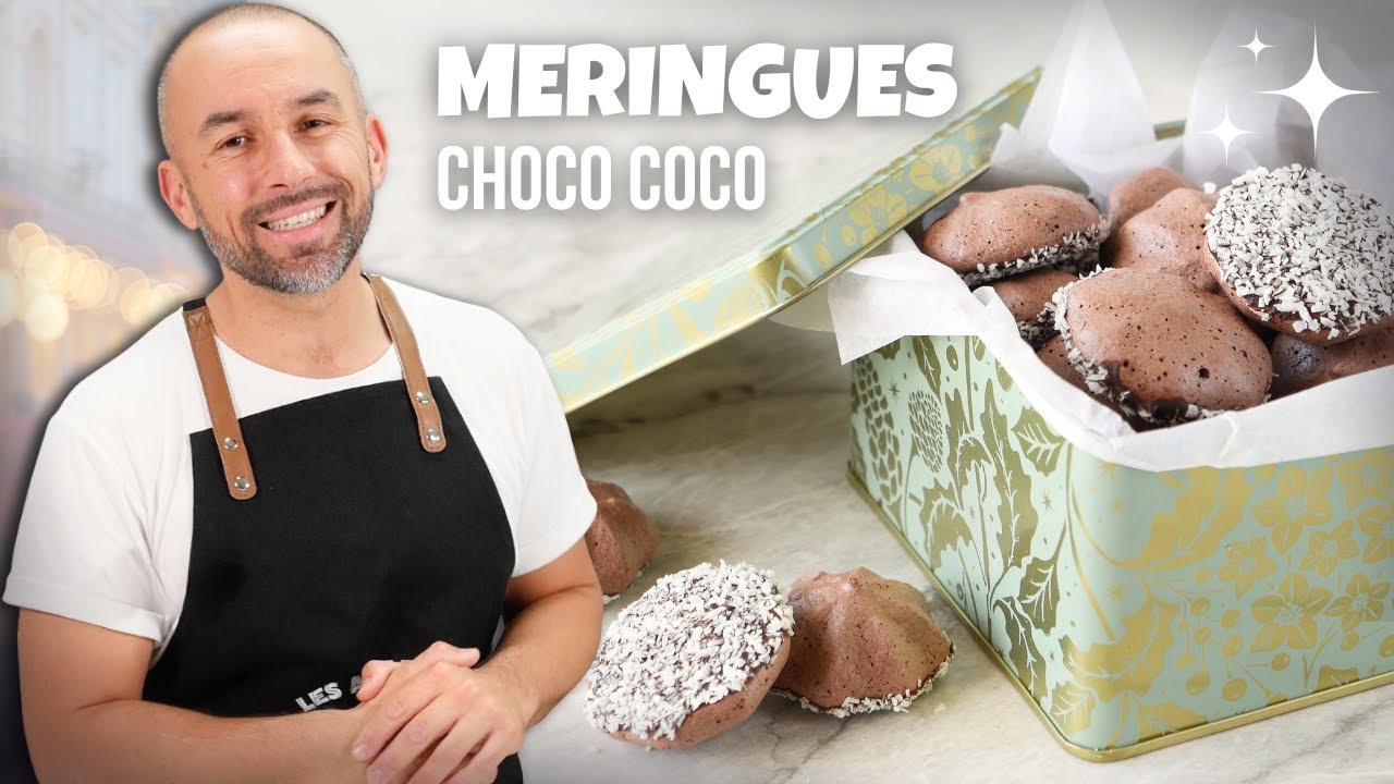 MERINGUES CHOCOLAT COCO (Légères & Irrésistibles !) | Panier Gourmand de Noël -15€ 🎄 [1/6]