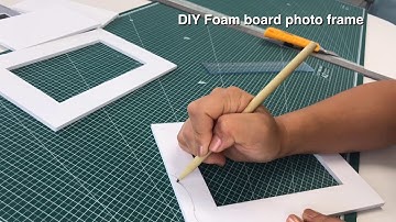simple tips to cut clean edges of foam boards