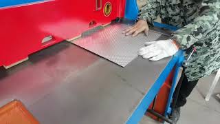 Stainless steel and Aluminum embossed heat shield barrier for automotive