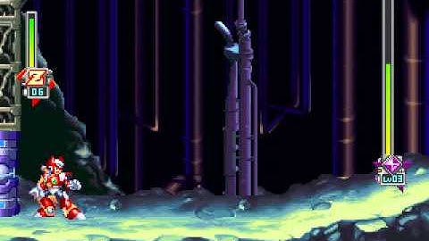 Megaman X6 - Zero - Blaze Heatnix: Magma Area