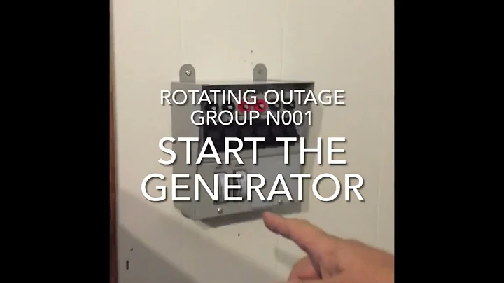 Generator Instructions