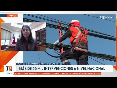 Plan de retiro de cables en desuso en Chile