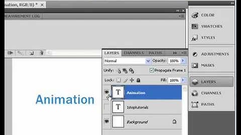 How To Use Animation Inside Of Photoshop CS4 MP4