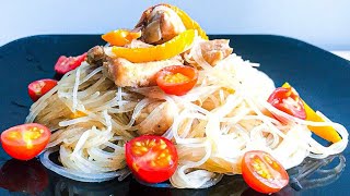 Этот СУПЕР- УЖИН никогда не остаётся! Хоть каждый день готовь! Фунчоза с курицей и овощами. Этот СУПЕР- УЖИН никогда не остаётся! Хоть каждый день готовь! Фунчоза с курицей и овощами.
