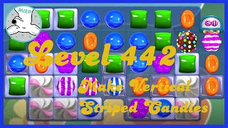 Candy Crush Saga Level 442 Tips NO BOOSTERS