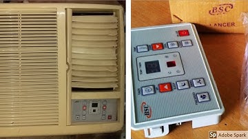 Installation Of Window AC Universal Control Board