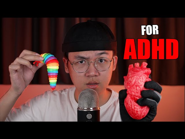 ASMR for people with SEVERE ADHD ( FAST TRIGGERS ) class=