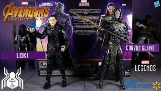 Marvel Legends Series Avengers Infinity War Loki & Corvus Glaive Set InHand 