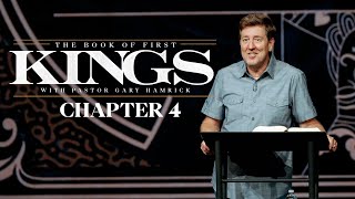 Verse by Verse Bible Study  |  1 Kings 4  |  Gary Hamrick