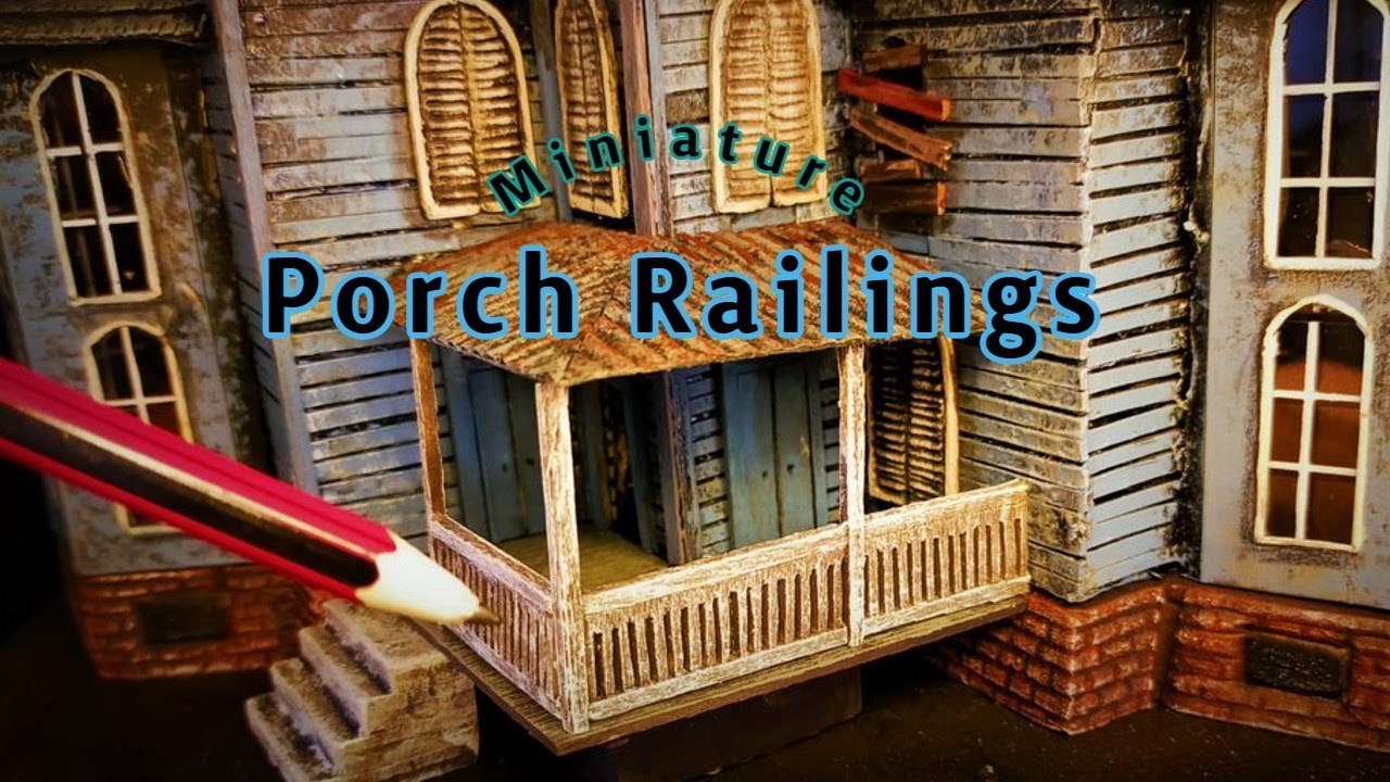 Miniature Railings DIY - YouTube