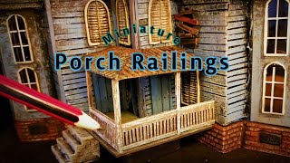 Miniature Railings DIY