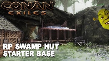 Conan Exiles  - Roleplay Swamp base