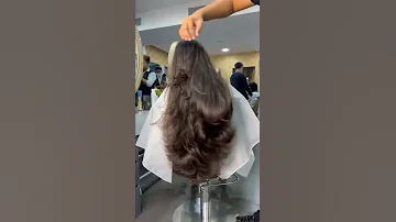قصة مدرجه للشعر الطويل 2022 