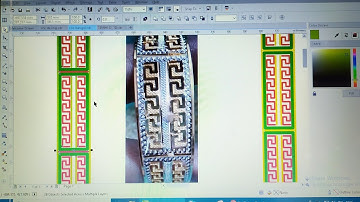 CNC Bangle design || how to make coreldraw x7 drawning cnc bangle Desing||Versace 20 mm flat Bangle