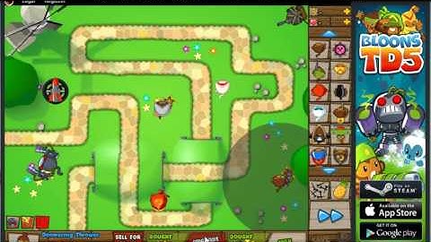 Bloons TD 5 #1: Sandbox Gameplay!!!