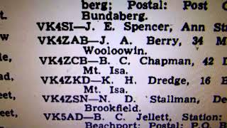 VK4ZAB my 1965 Radio Amateur licence 34 Merehaye St. Wooloowin