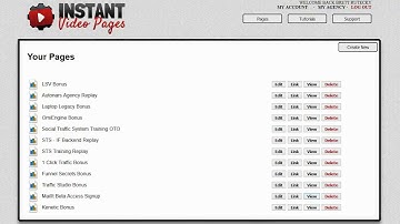 Instant Video Pages Review - IV Pages Bonus - IV Pages Demo