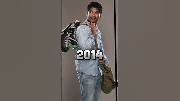 Allu Arjun Transformation 2003 to 2023🥵 #viral #south #alluarjun #pushpa