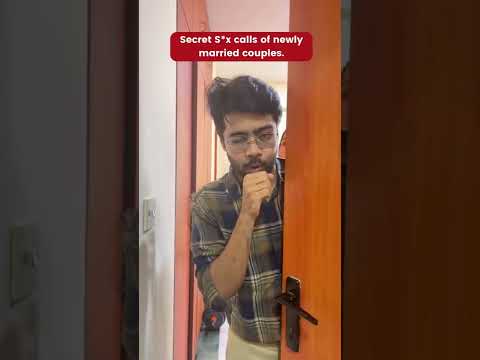 Secret S*x call of newly married couple..