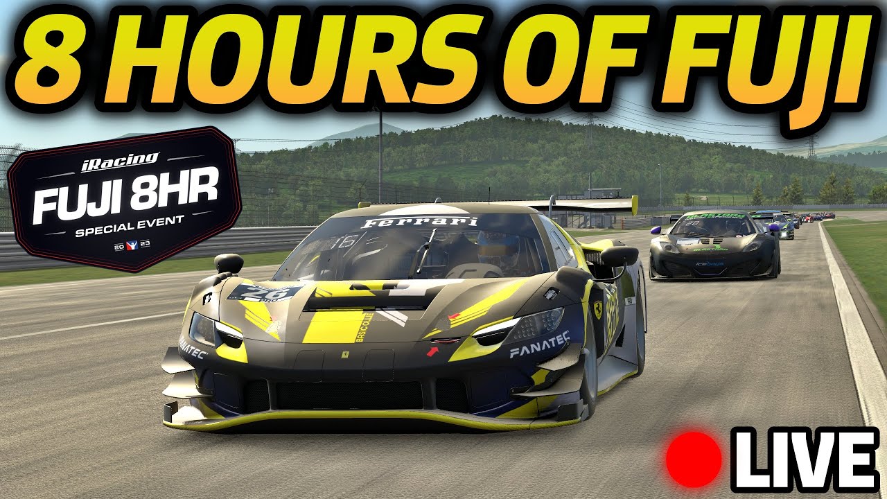 iRacing Special Event Fuji 8 Hours YouTube