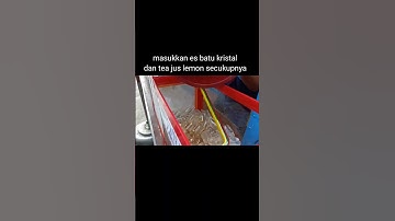 Thumbnail of CARA BUAT ES LEMON TEA BUAT JUALAN #shorts