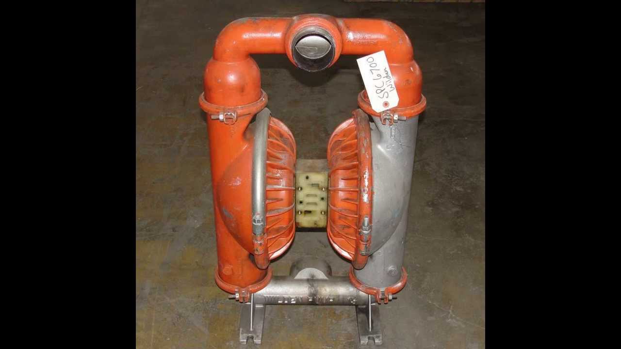 Wilden 3" aluminum diaphragm pump. Model M15 YouTube