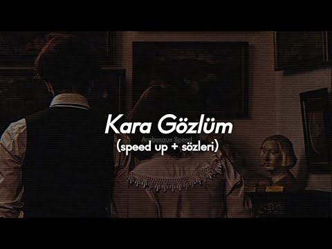 Serkan Kaya - Kara Gözlüm (Speed up + Sözleri)