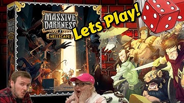 Lets play Massive Darkness 2 - Hellscape - CMON - Playthrough: Quest Highway to Hellscape - CMON
