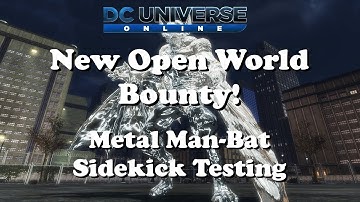 DCUO: Metal Man-Bat Bounty NEW Trinket